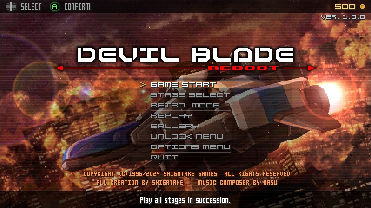 Devil Blade Reboot