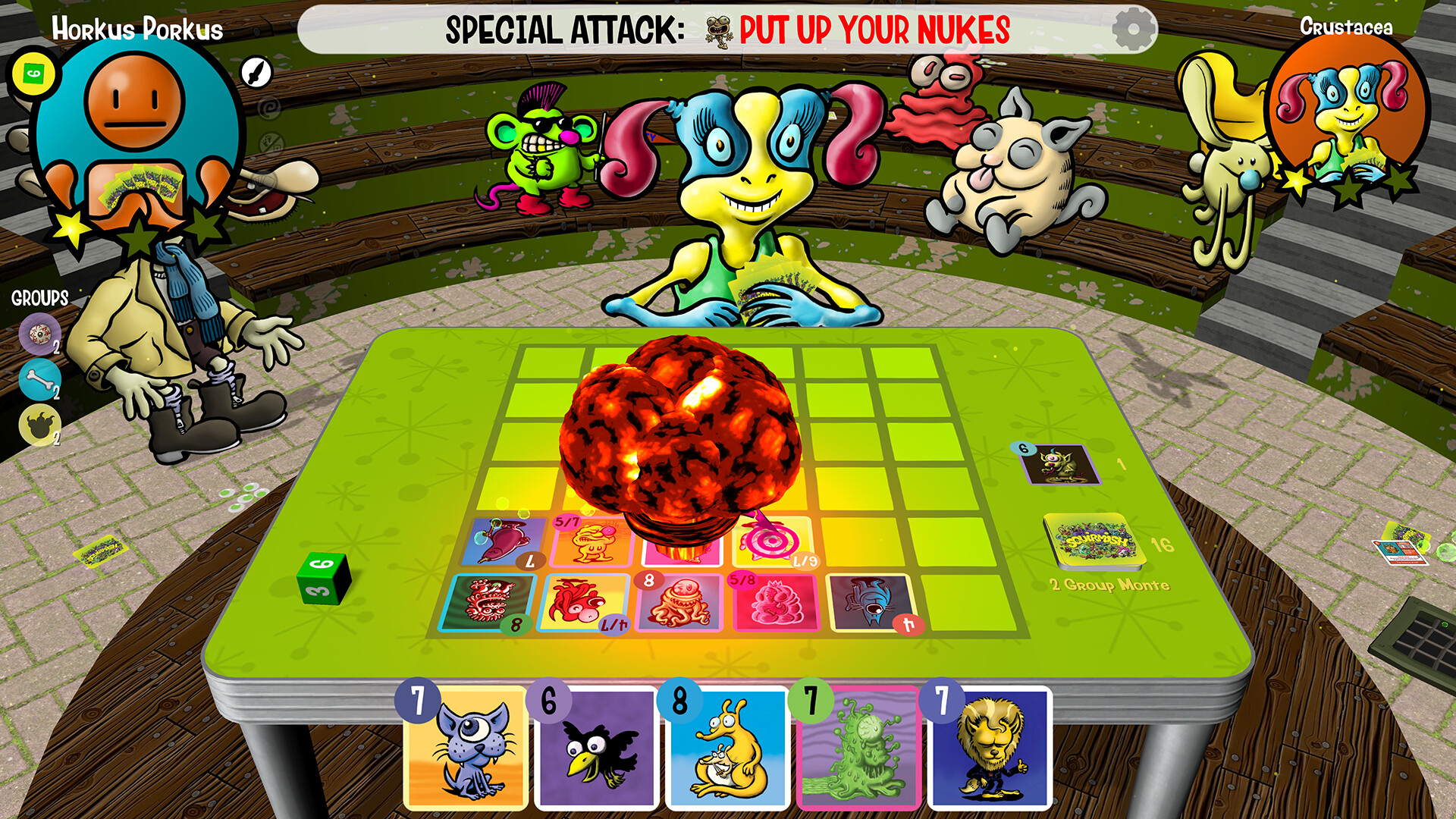 Squirmish: The Videogame of Brawling Beasties