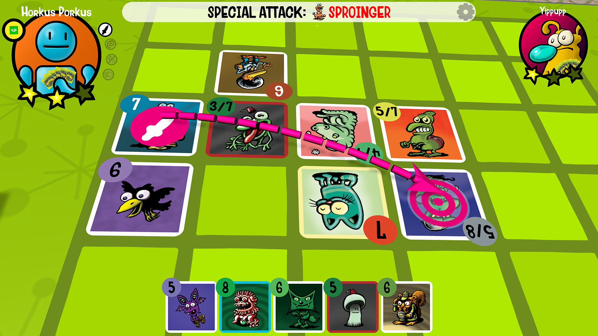 Squirmish: The Videogame of Brawling Beasties