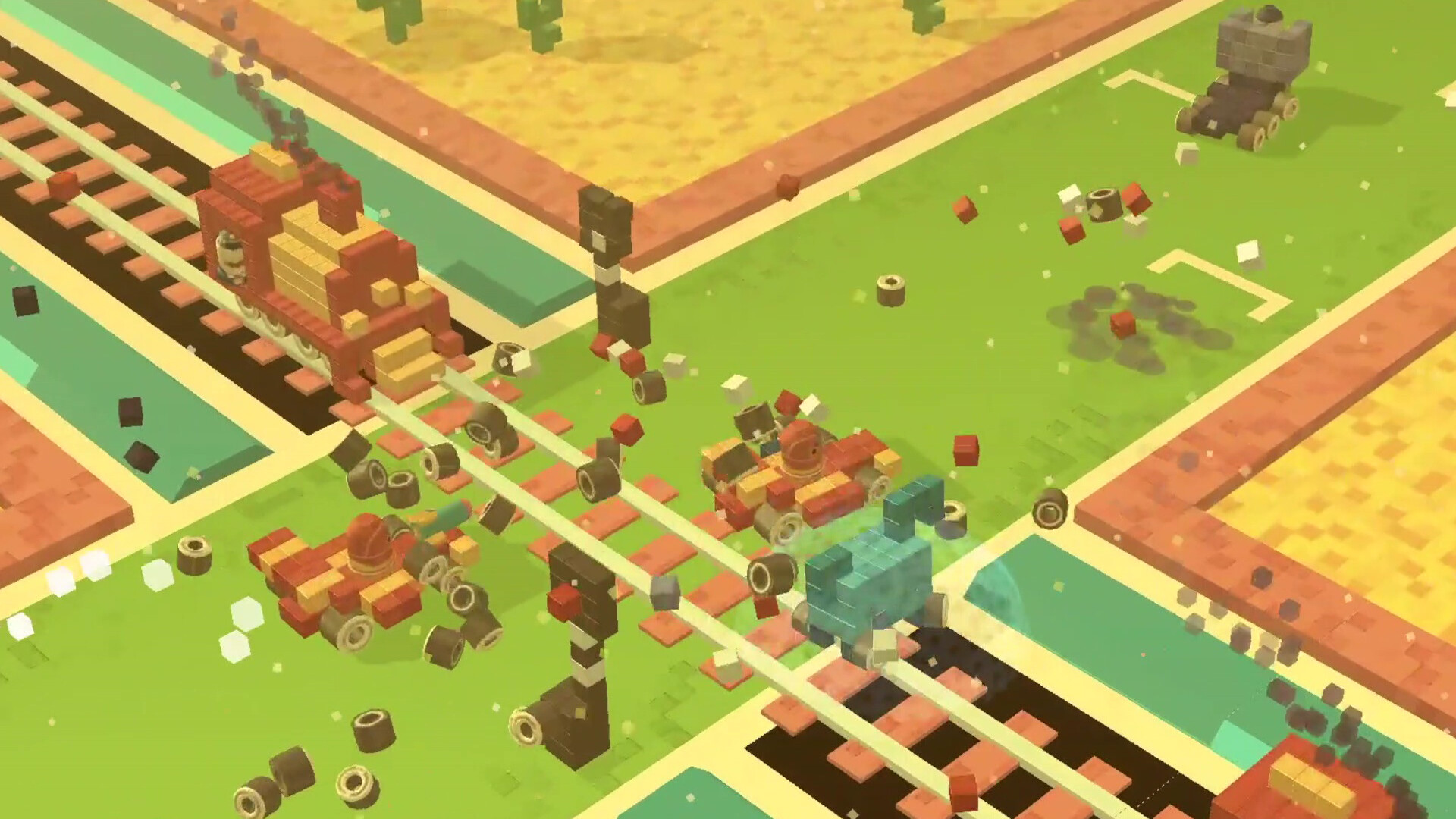 Pixel Car Racing: Blocky Crash