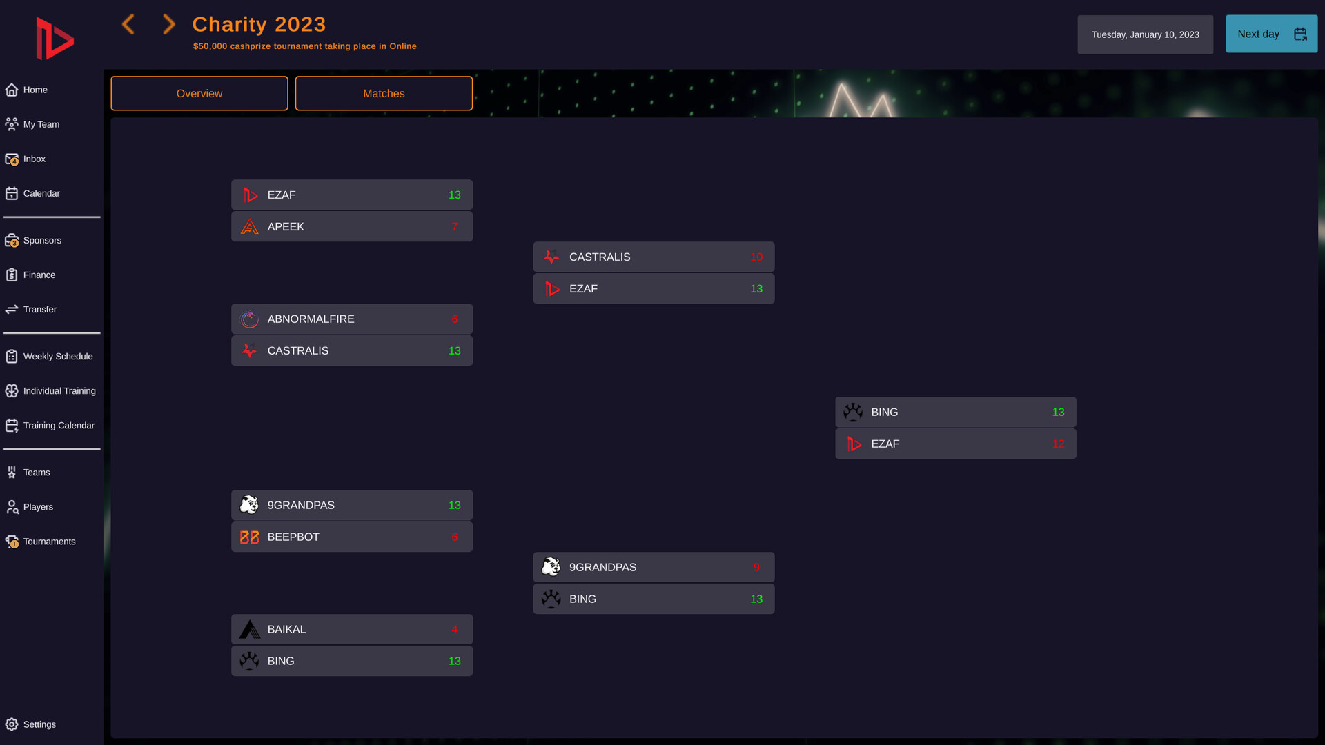 FPS Pro Team Manager