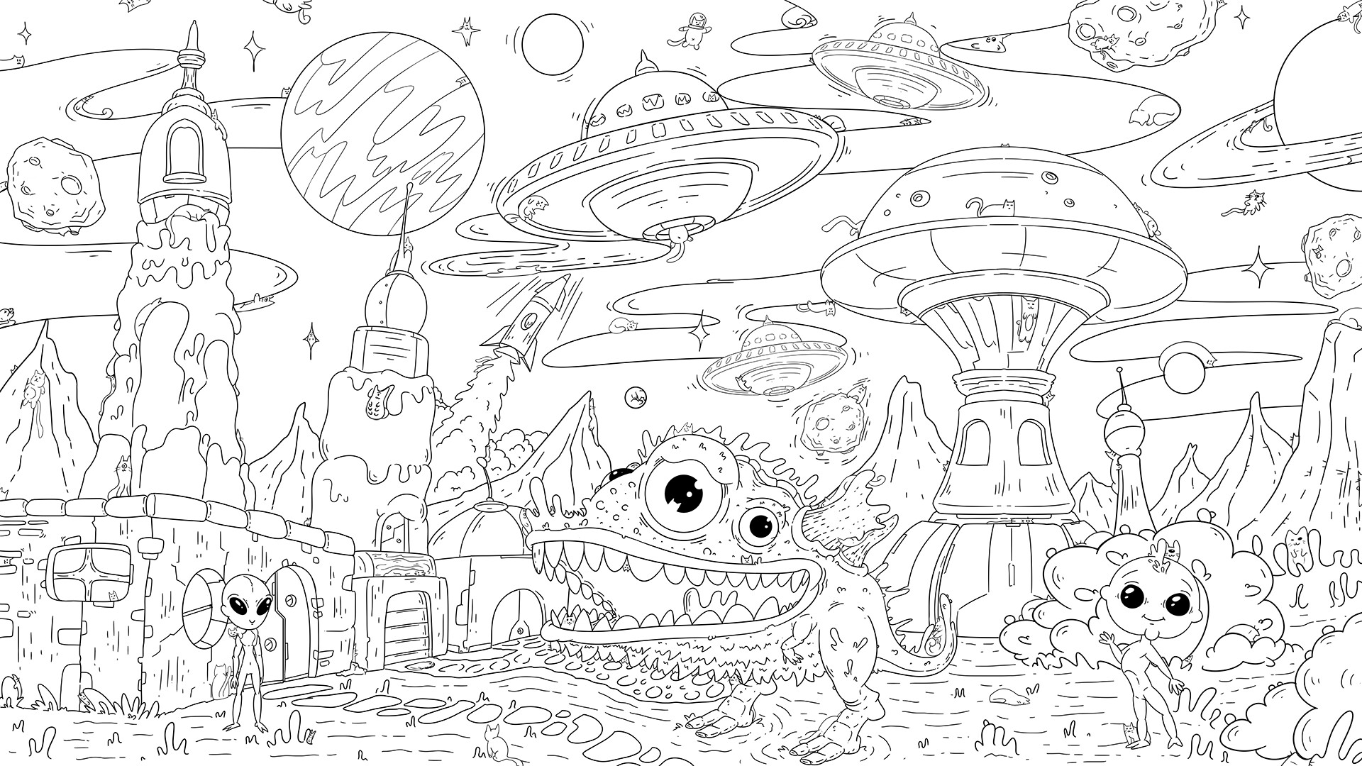 Hidden Cosmo Cats: Bonus Level