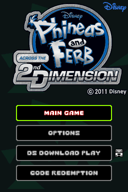 Phineas and Ferb: Across the Second Dimension