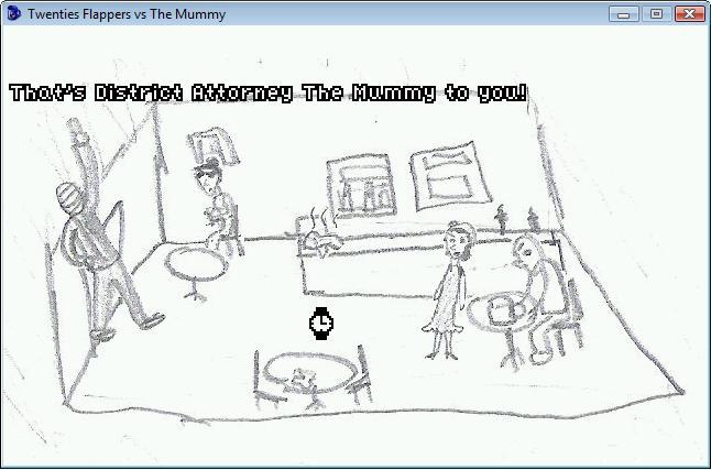 Twenties Flappers vs. The Mummy