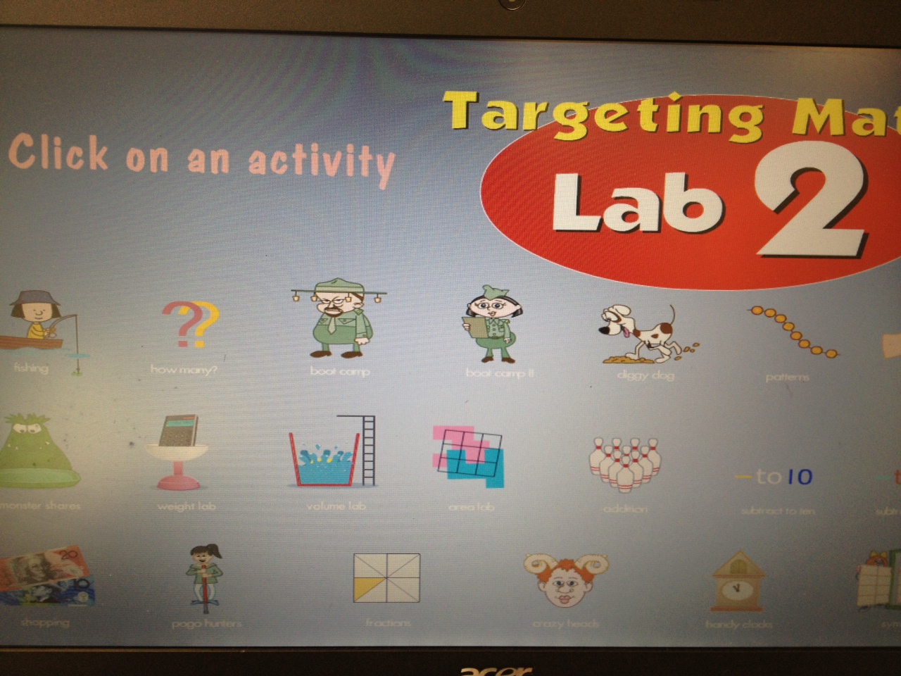 Targeting Maths Lab 2