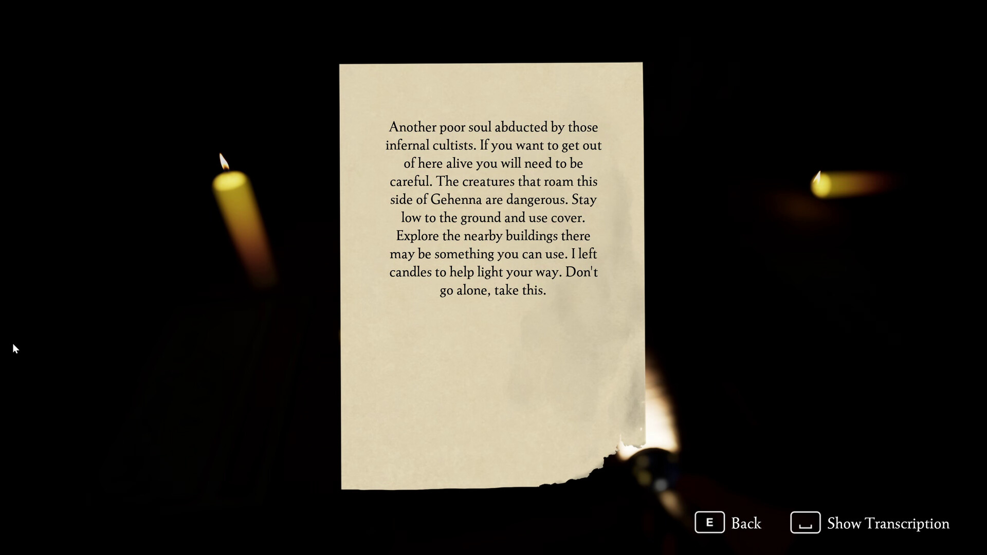 Escape from Darkness