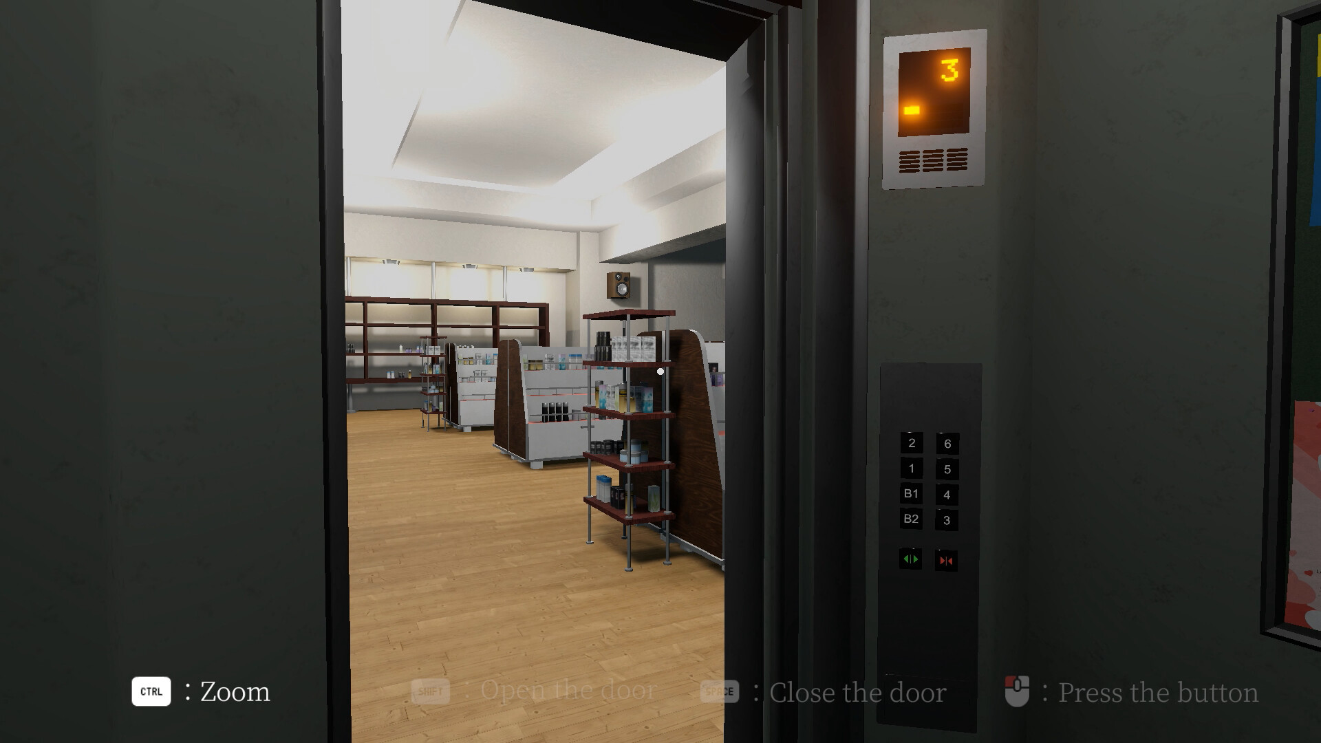 0th floor.: The Cursed Elevator To Floor Zero