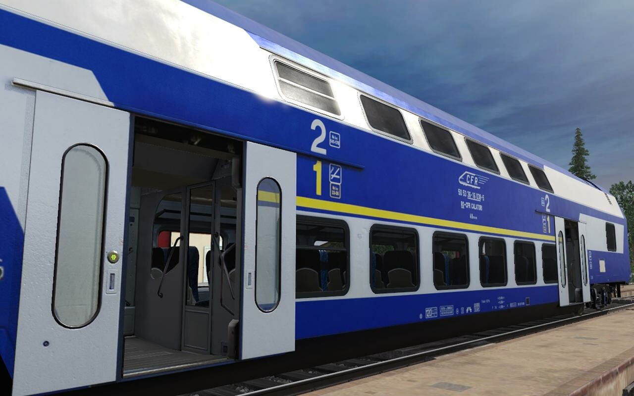 Trainz Railroad Simulator 2019: CFR Modernised Doubledecker Pack No. 1