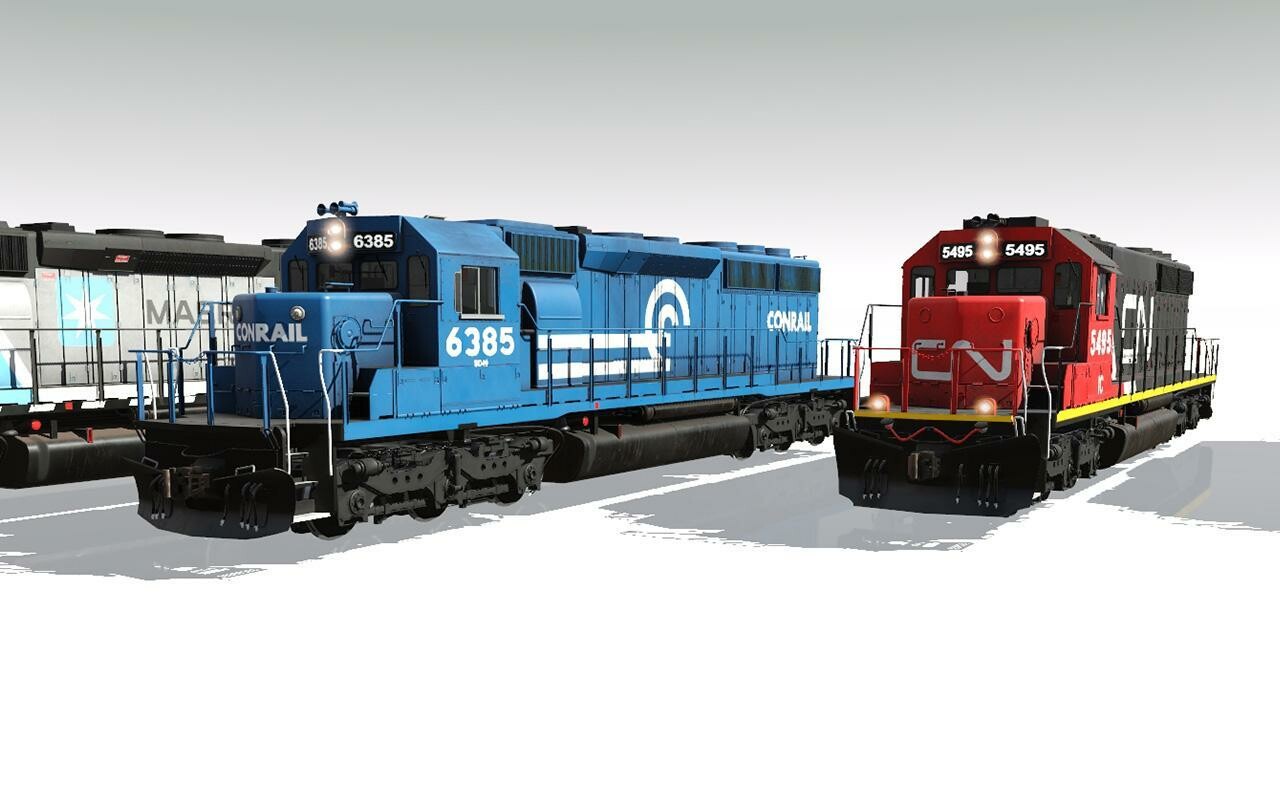 Trainz Plus: Pro Train – SD40-2 Loco Bundle 2