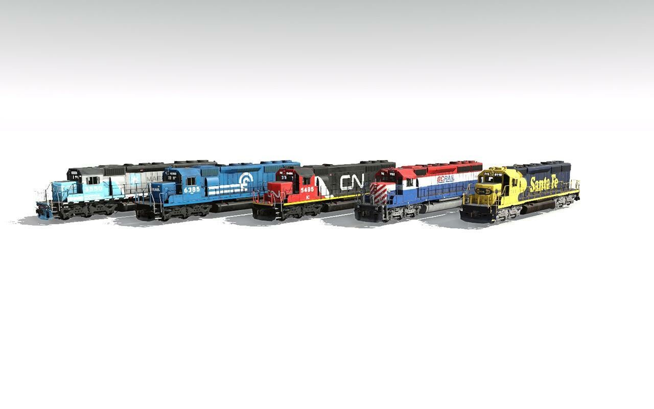 Trainz Plus: Pro Train – SD40-2 Loco Bundle 2
