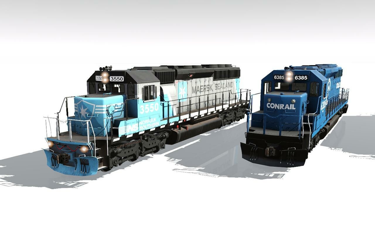 Trainz Railroad Simulator 2019: Pro Train – SD40-2 Loco Bundle 2