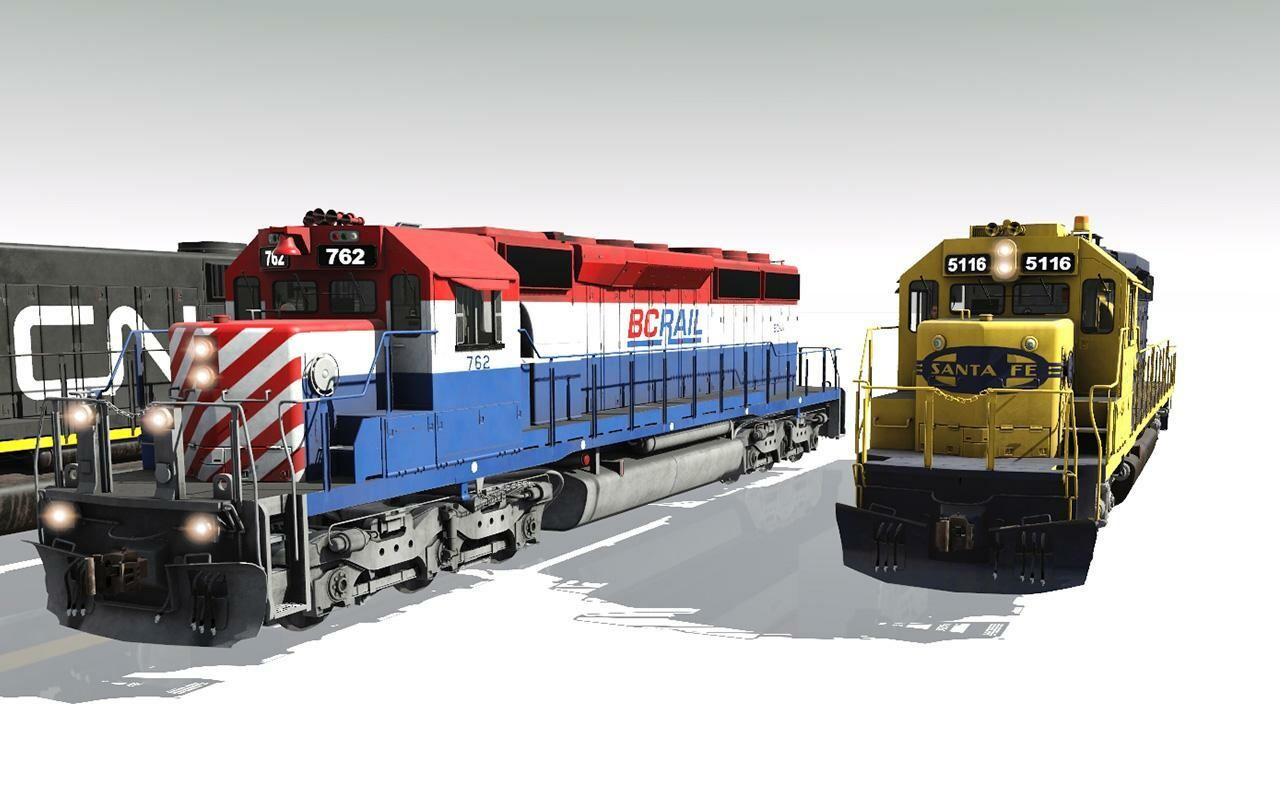 Trainz Railroad Simulator 2019: Pro Train – SD40-2 Loco Bundle 2