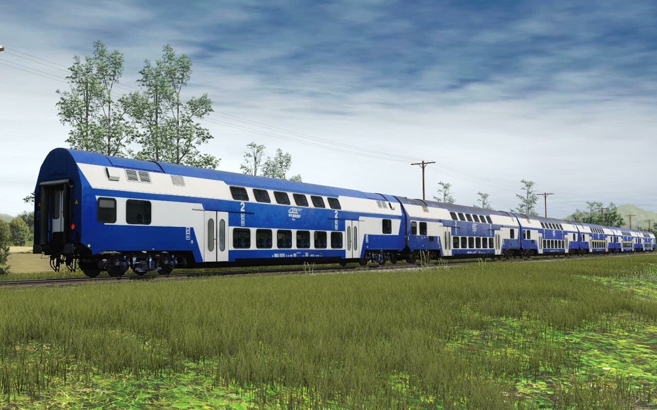 Trainz Railroad Simulator 2022: CFR Modernised Doubledecker Pack No. 2