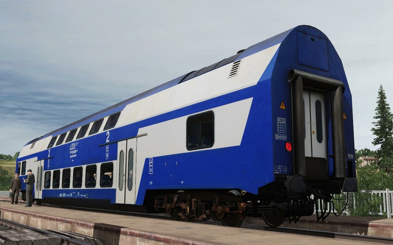 Trainz Railroad Simulator 2022: CFR Modernised Doubledecker Pack No. 2