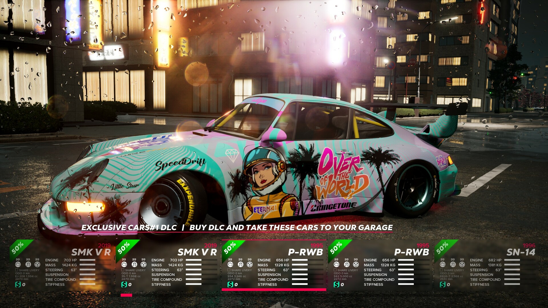 OverDrift Festival: Exclusive Cars Pack#1