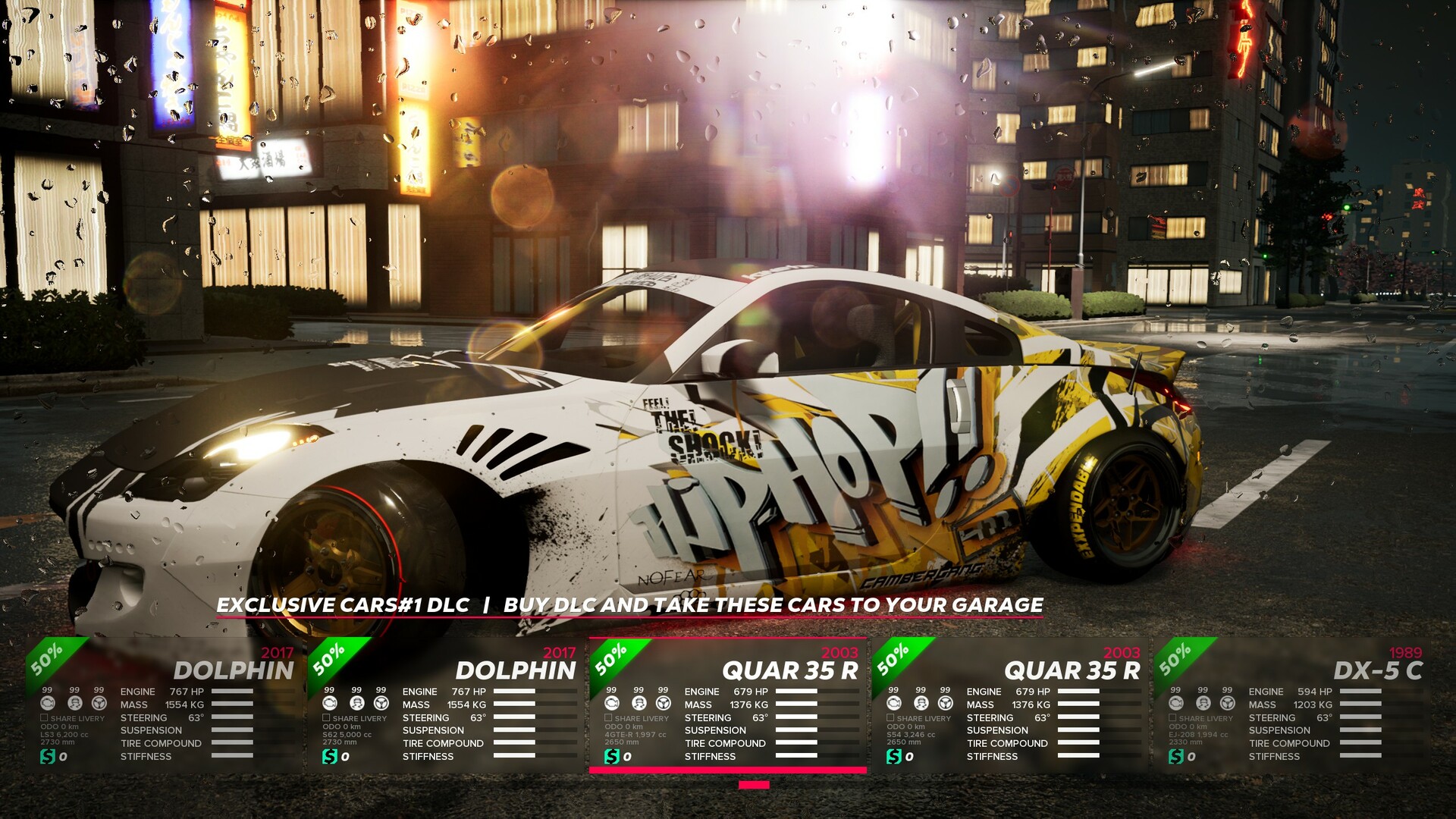 OverDrift Festival: Exclusive Cars Pack#1