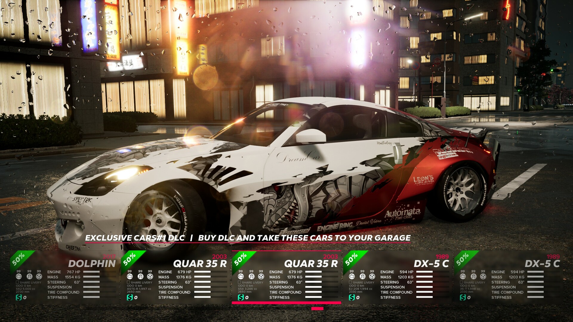 OverDrift Festival: Exclusive Cars Pack#1