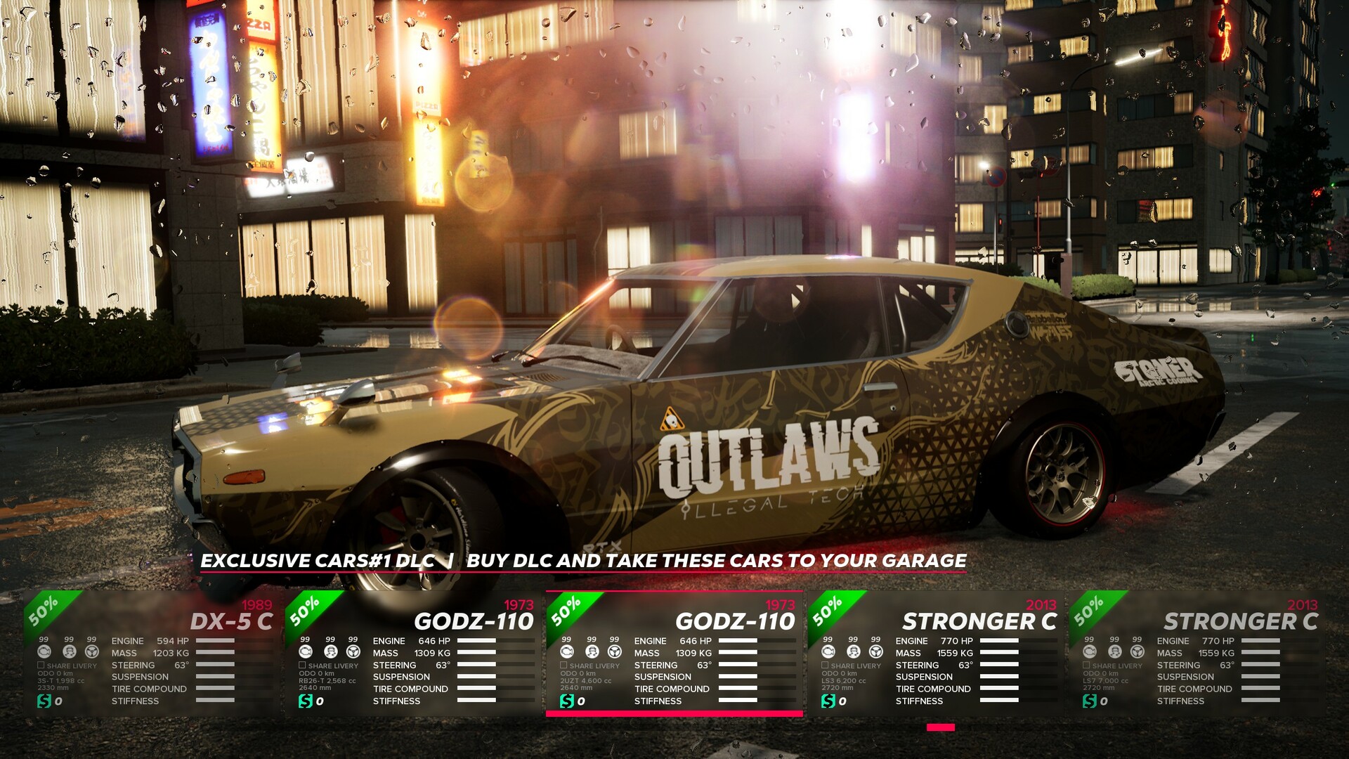 OverDrift Festival: Exclusive Cars Pack#1