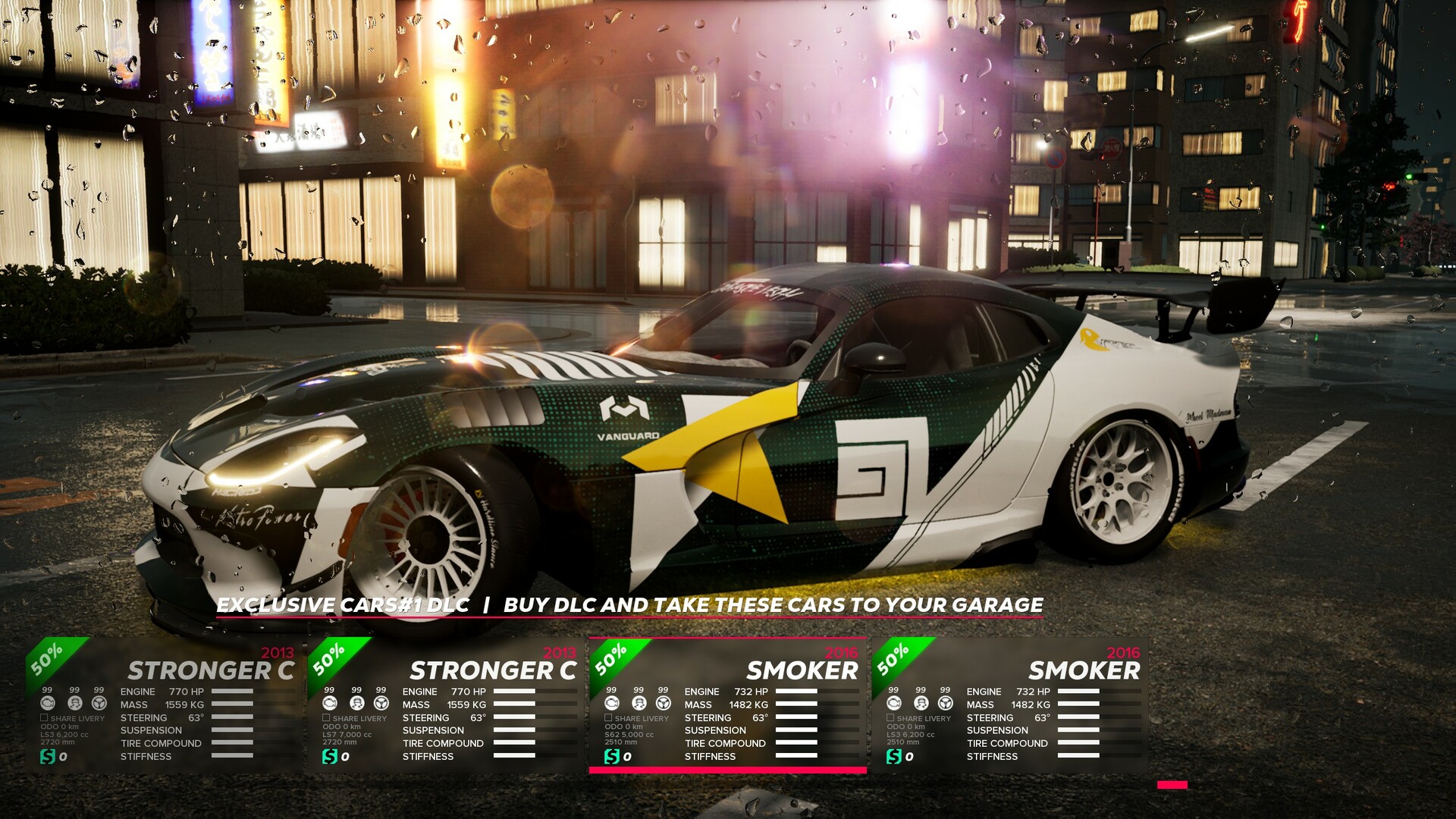 OverDrift Festival: Exclusive Cars Pack#1