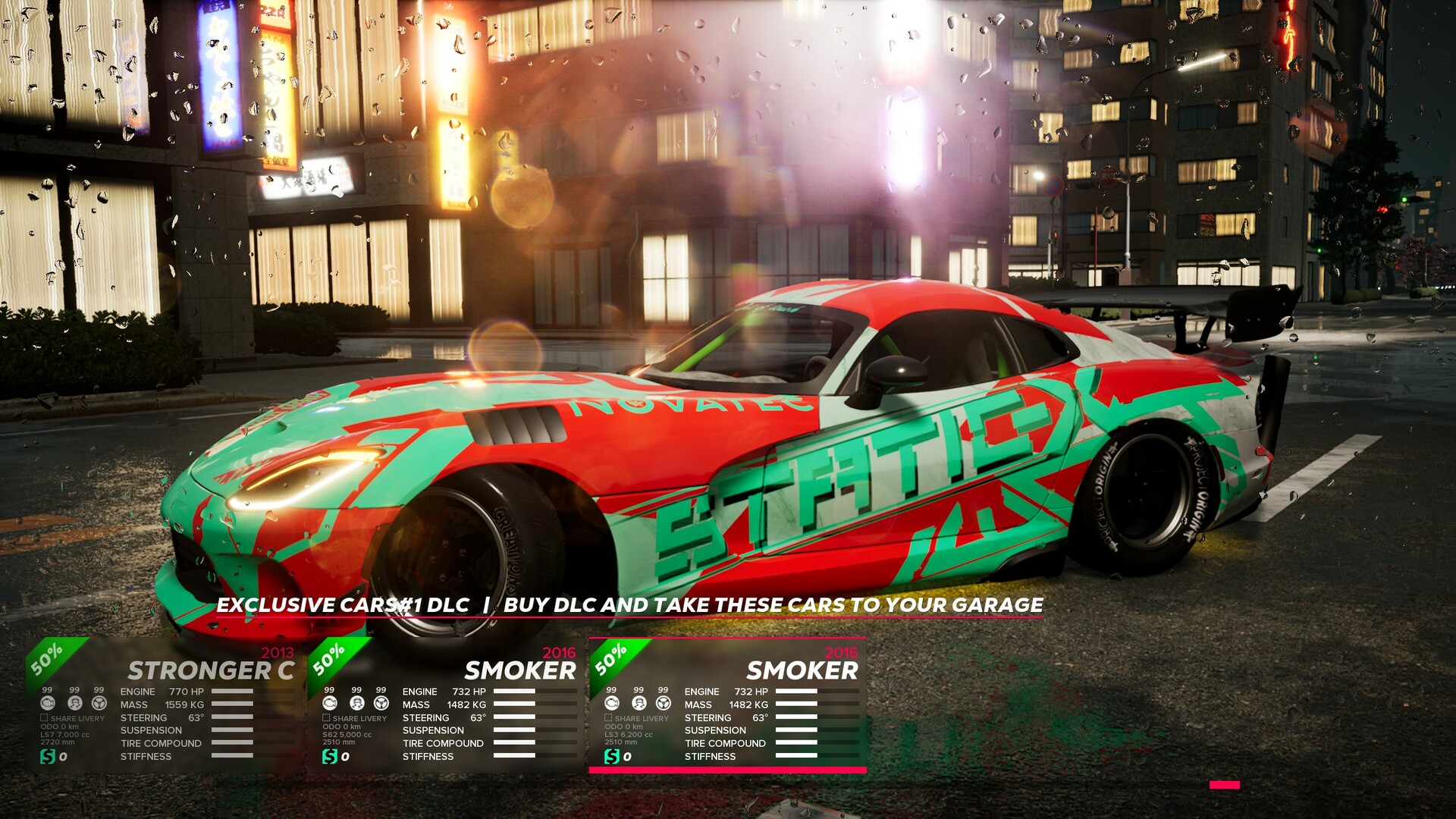 OverDrift Festival: Exclusive Cars Pack#1