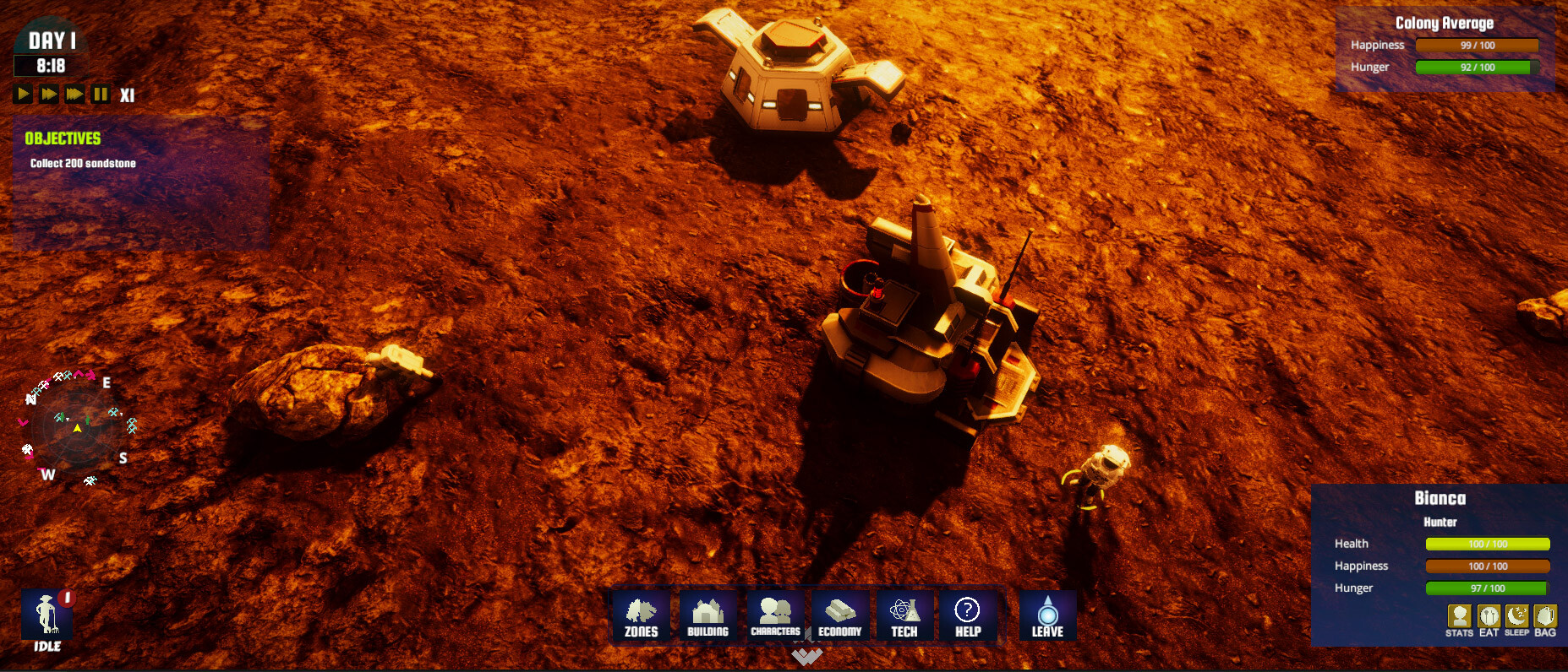 Colonization Simulator