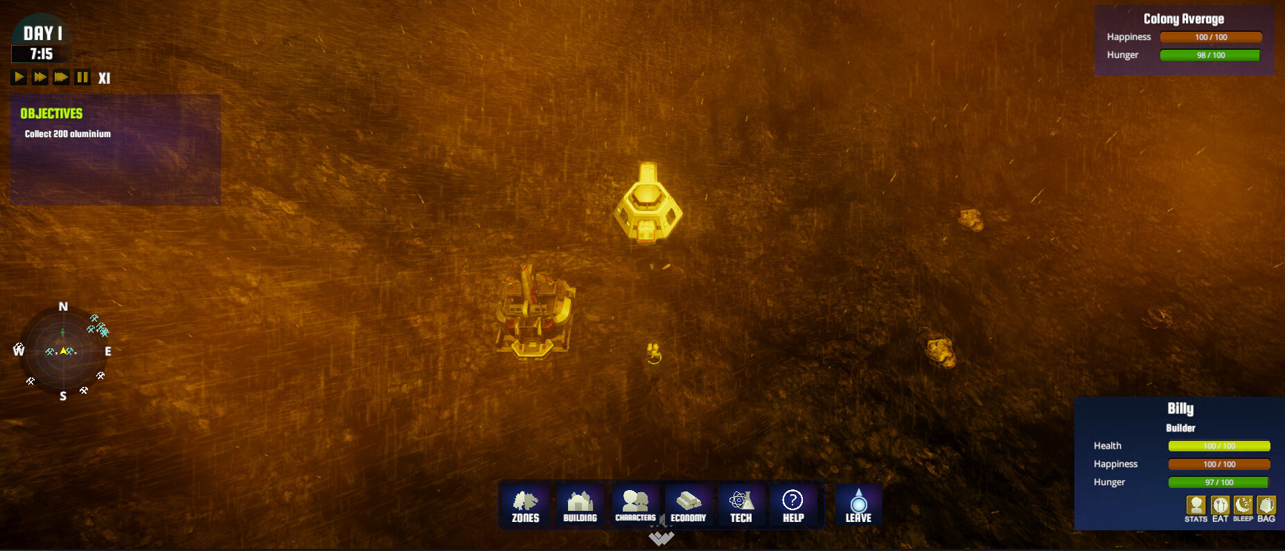 Colonization Simulator