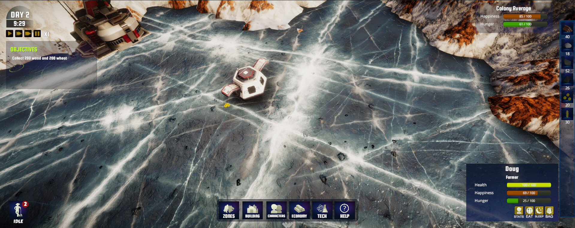 Colonization Simulator