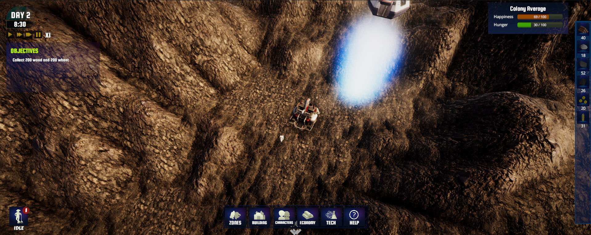 Colonization Simulator