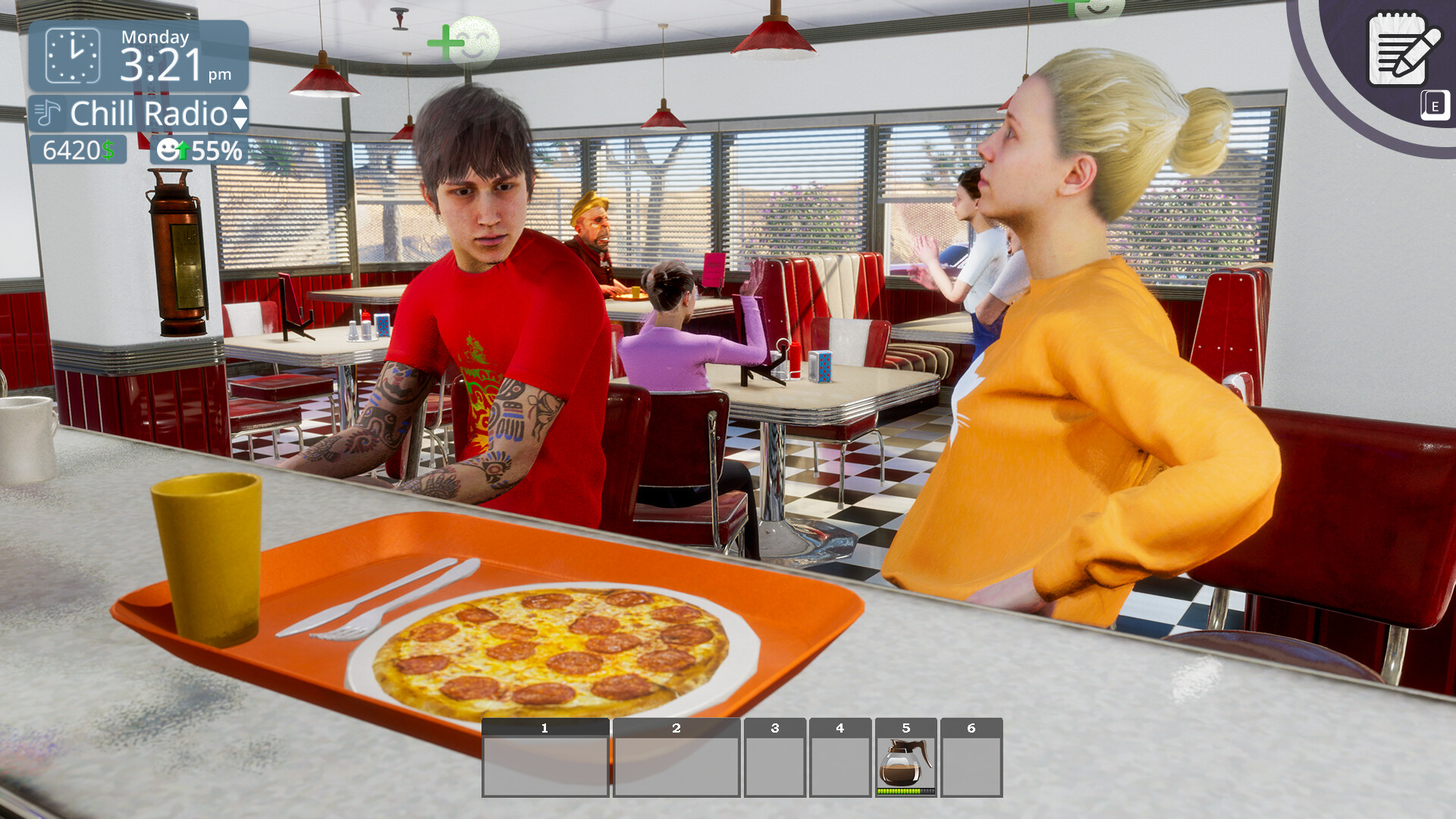 Road Dinner Simulator