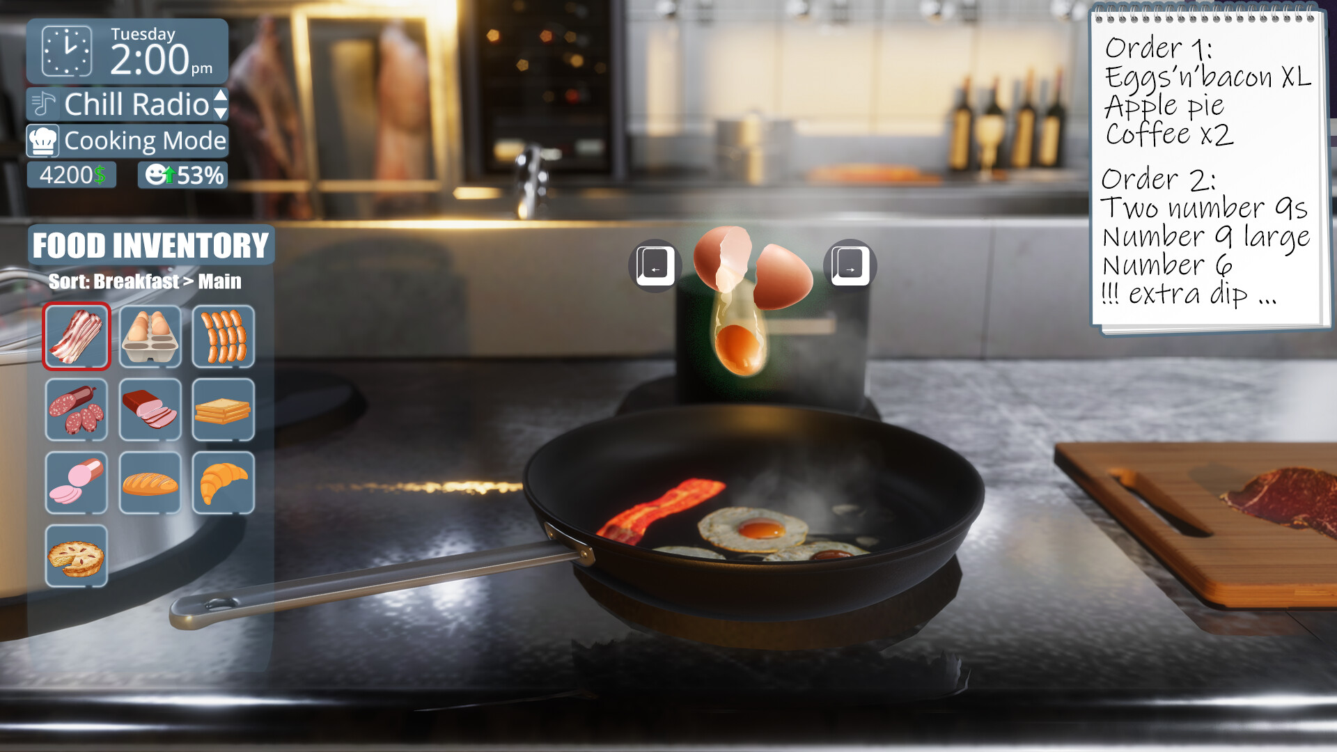 Road Dinner Simulator