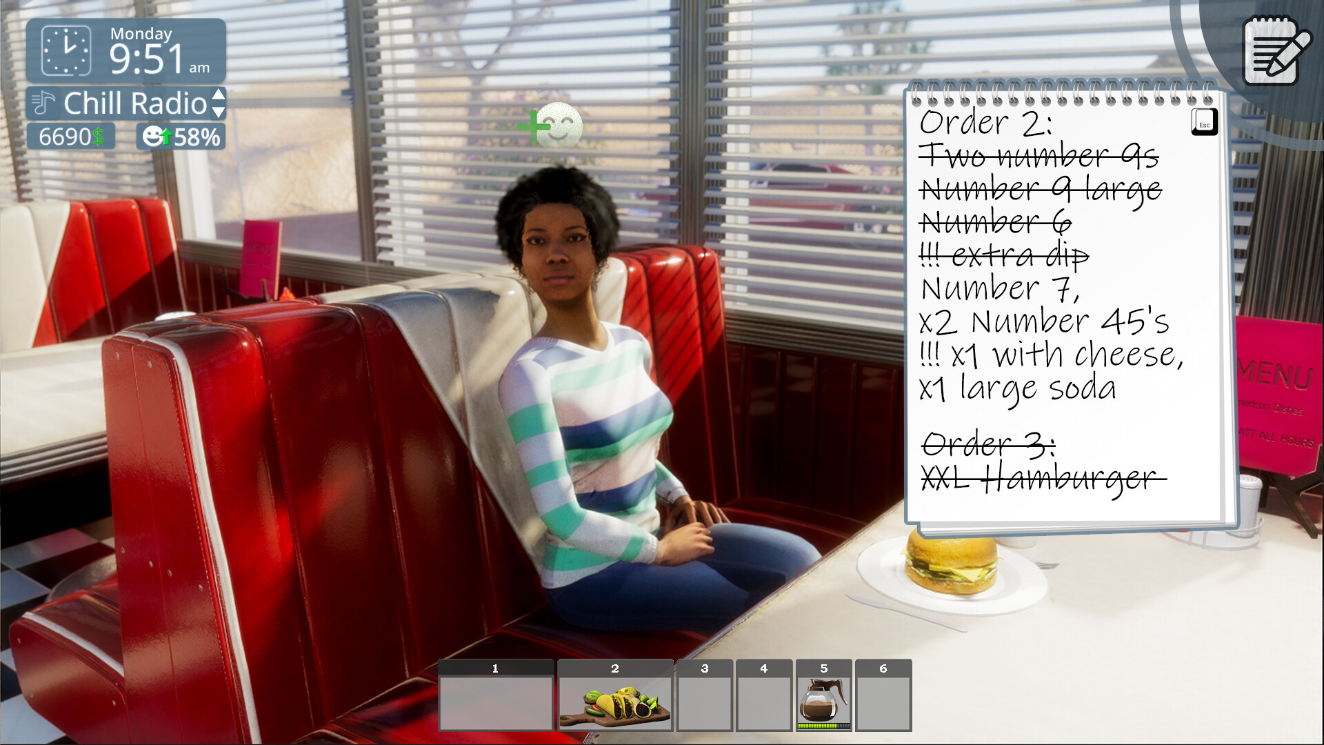 Road Dinner Simulator