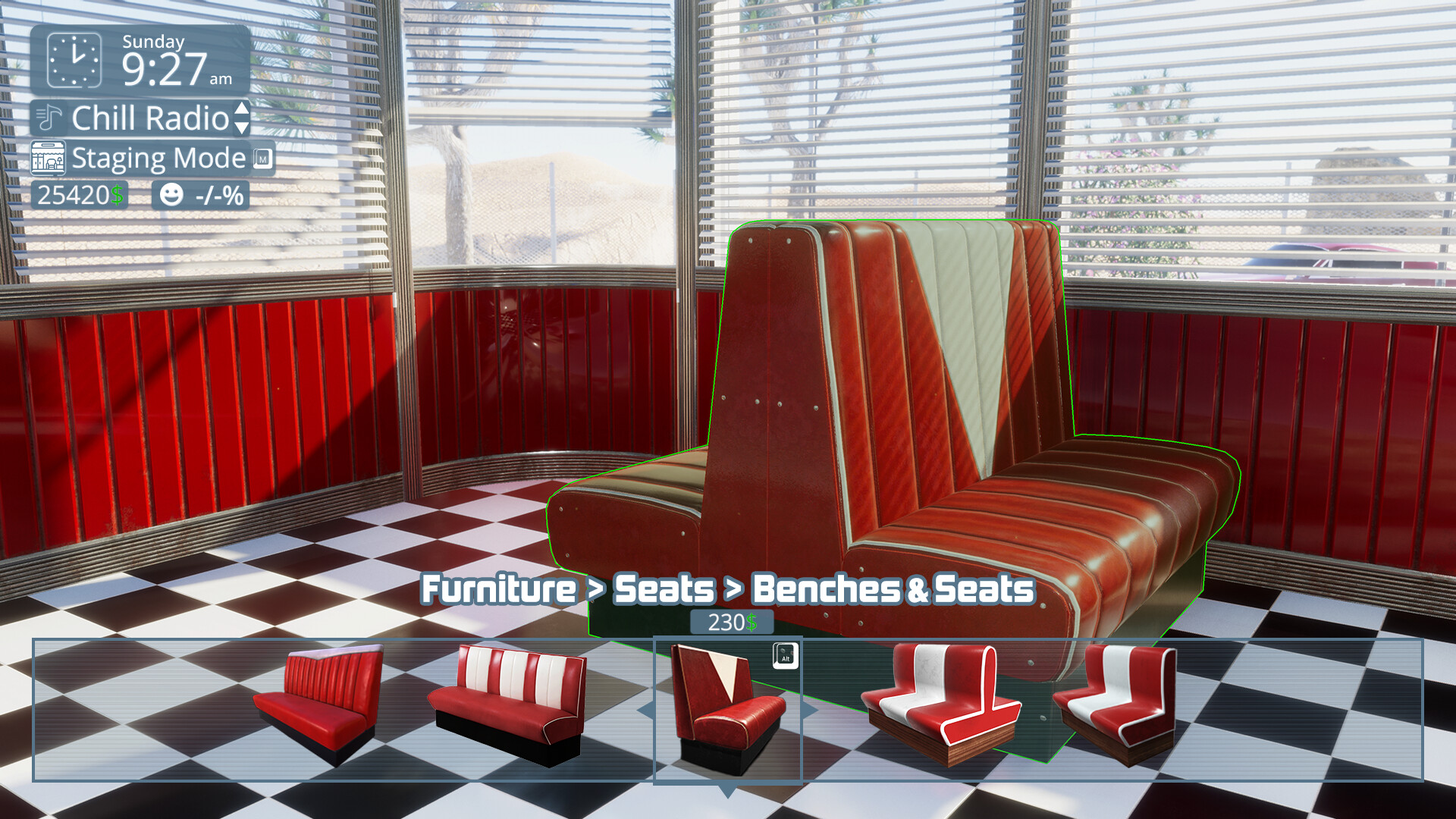 Road Dinner Simulator