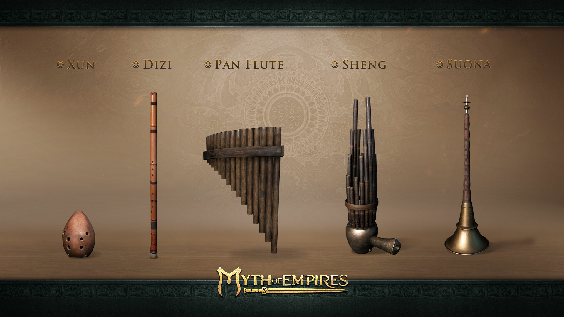 Myth of Empires: Musical Instruments Pack