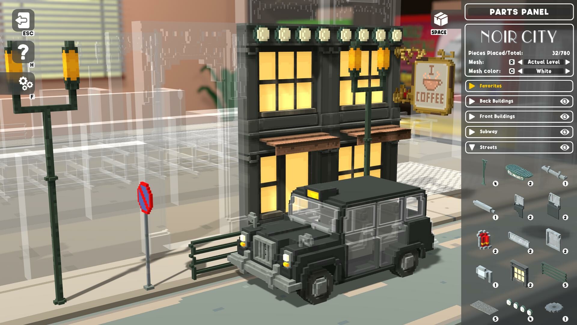 Diorama Builder: Noir City