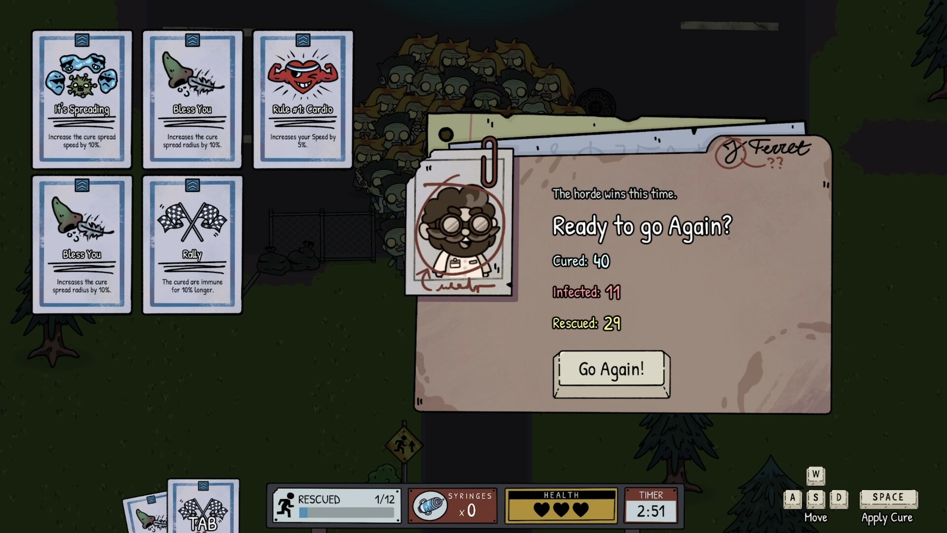 Dr. J. Ferret Reclaims The Living