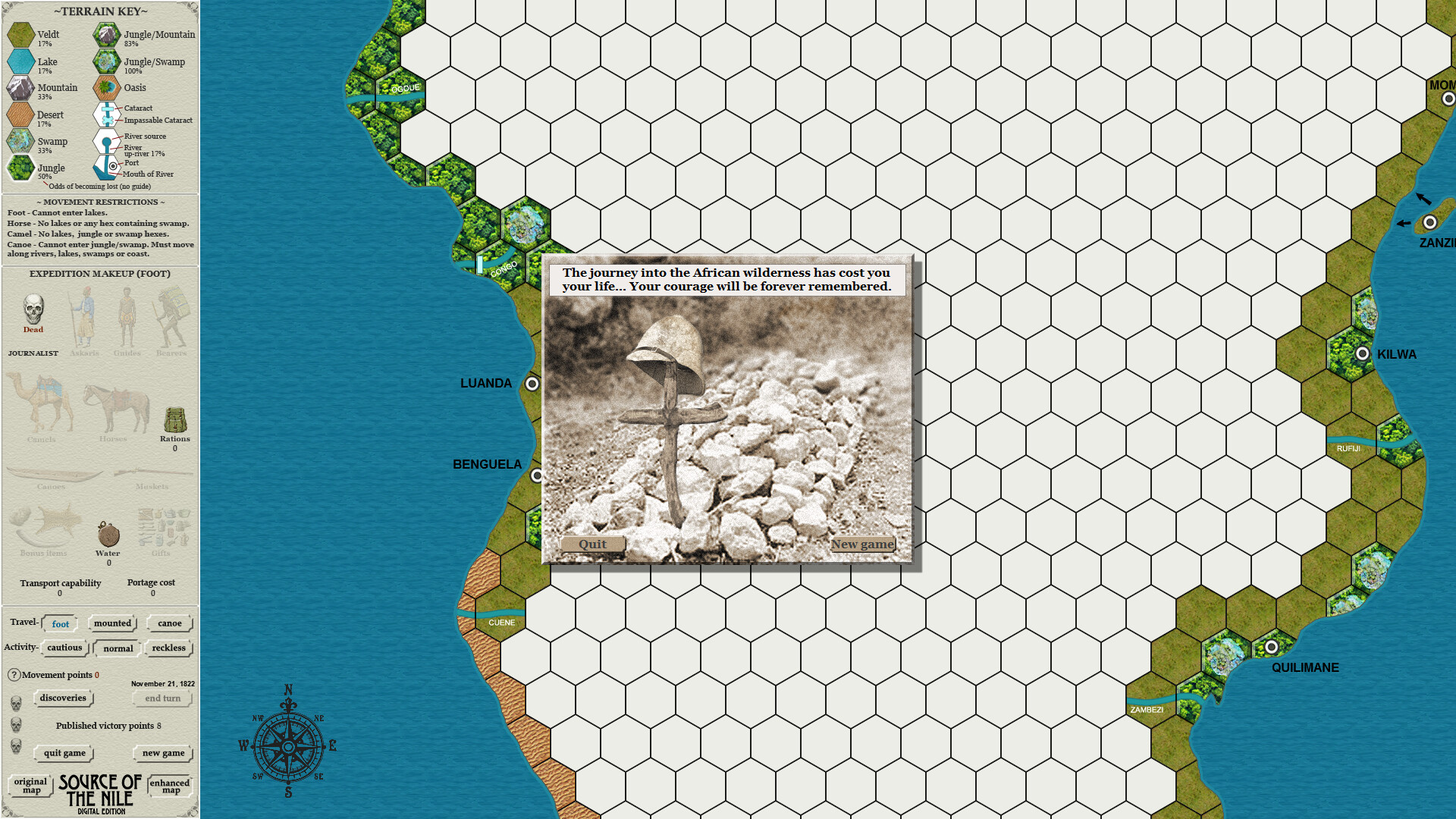 Source of the Nile: Digital Edition