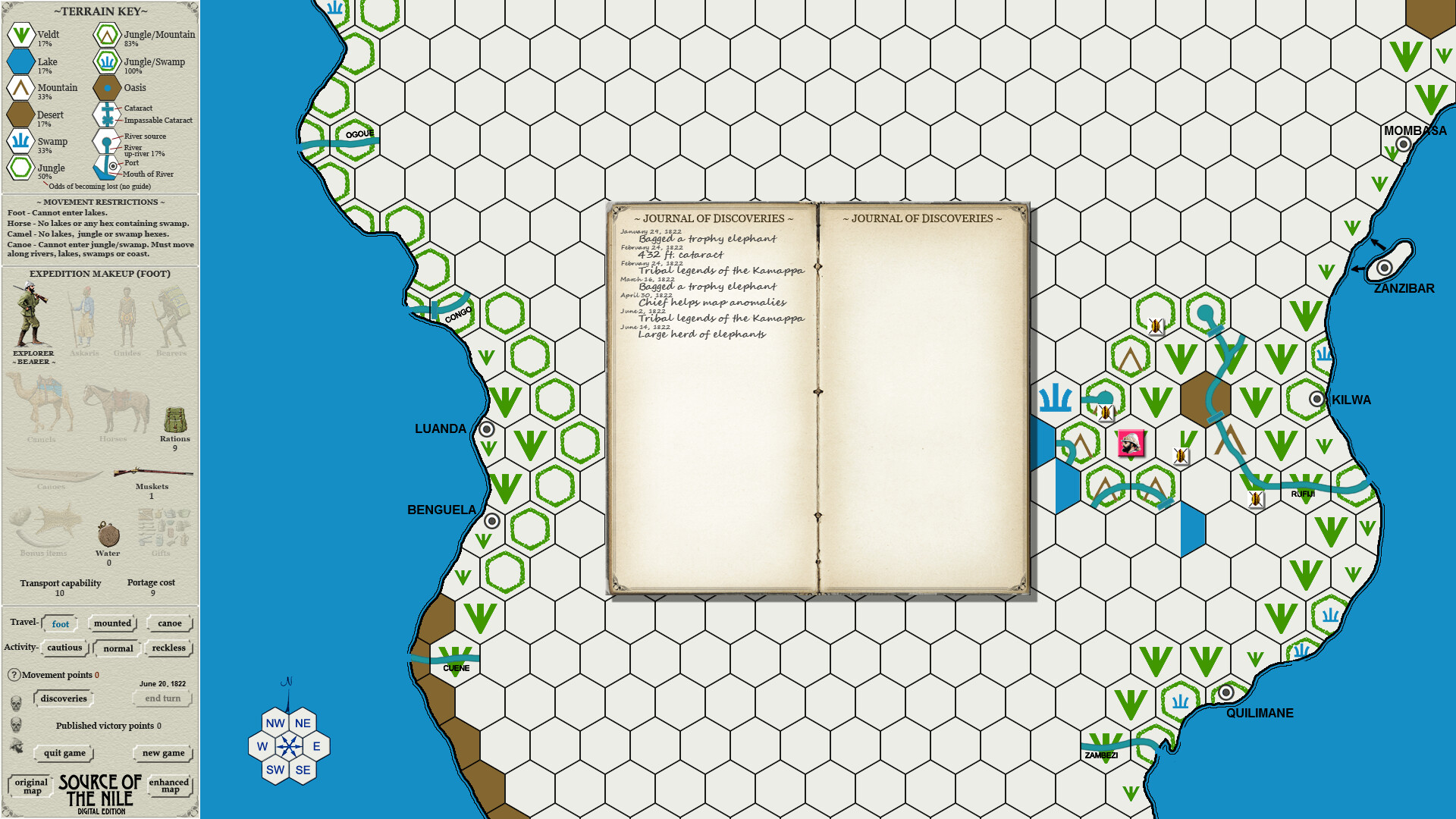Source of the Nile: Digital Edition