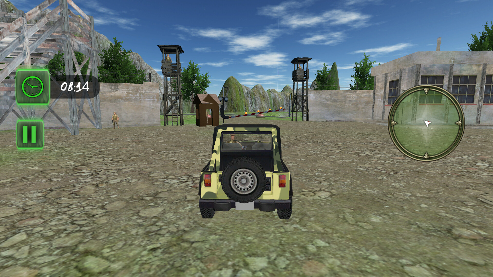 Military Transporter Sim