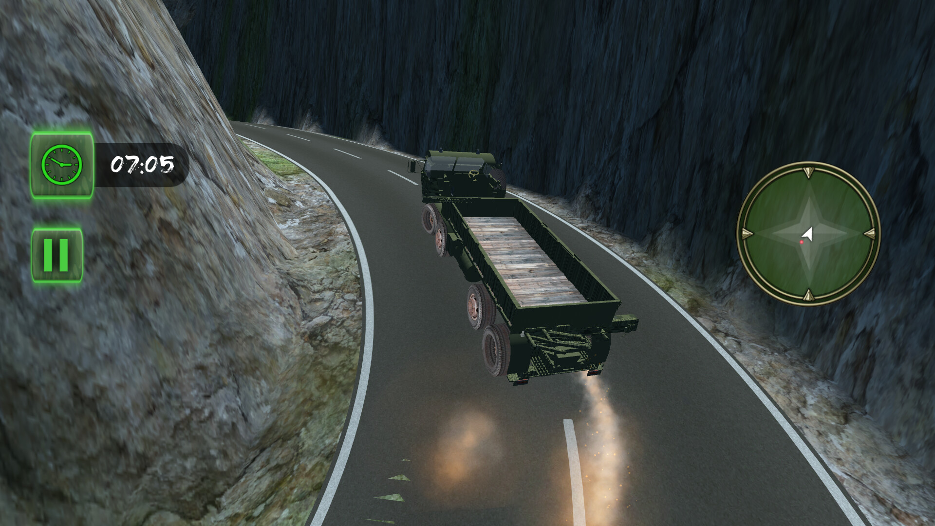 Military Transporter Sim