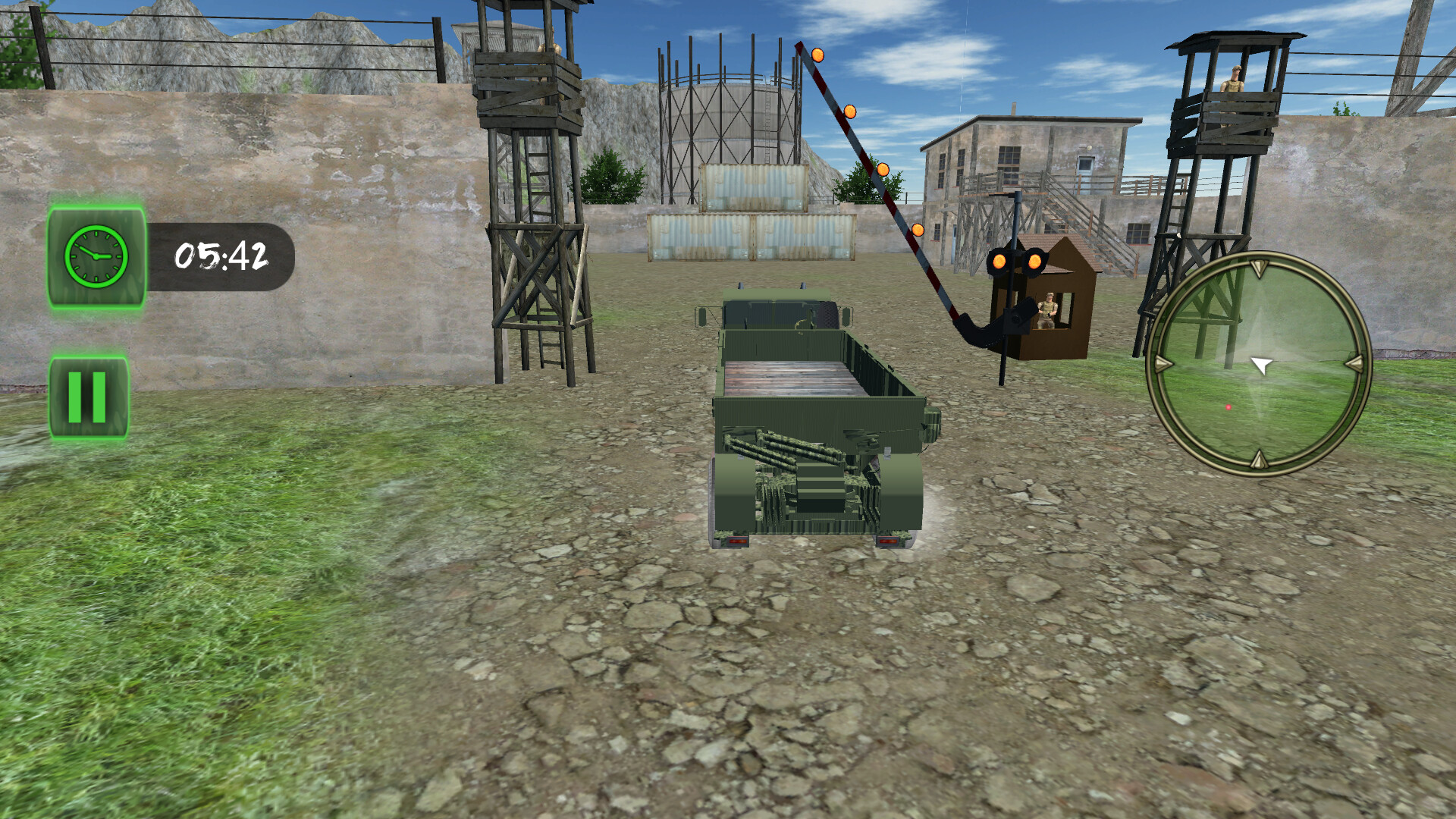 Military Transporter Sim