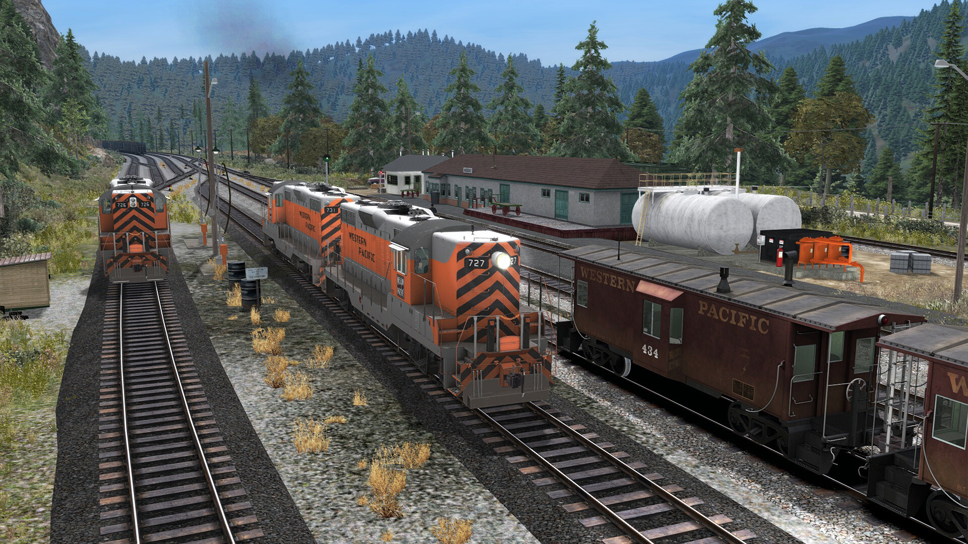 Train Simulator: Feather River Canyon Enhanced: Oroville – Portola