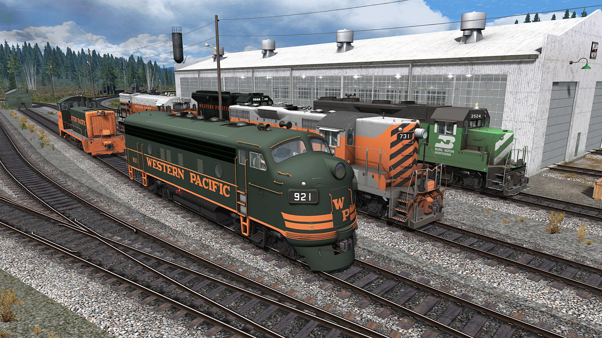 Train Simulator: Feather River Canyon Enhanced: Oroville – Portola