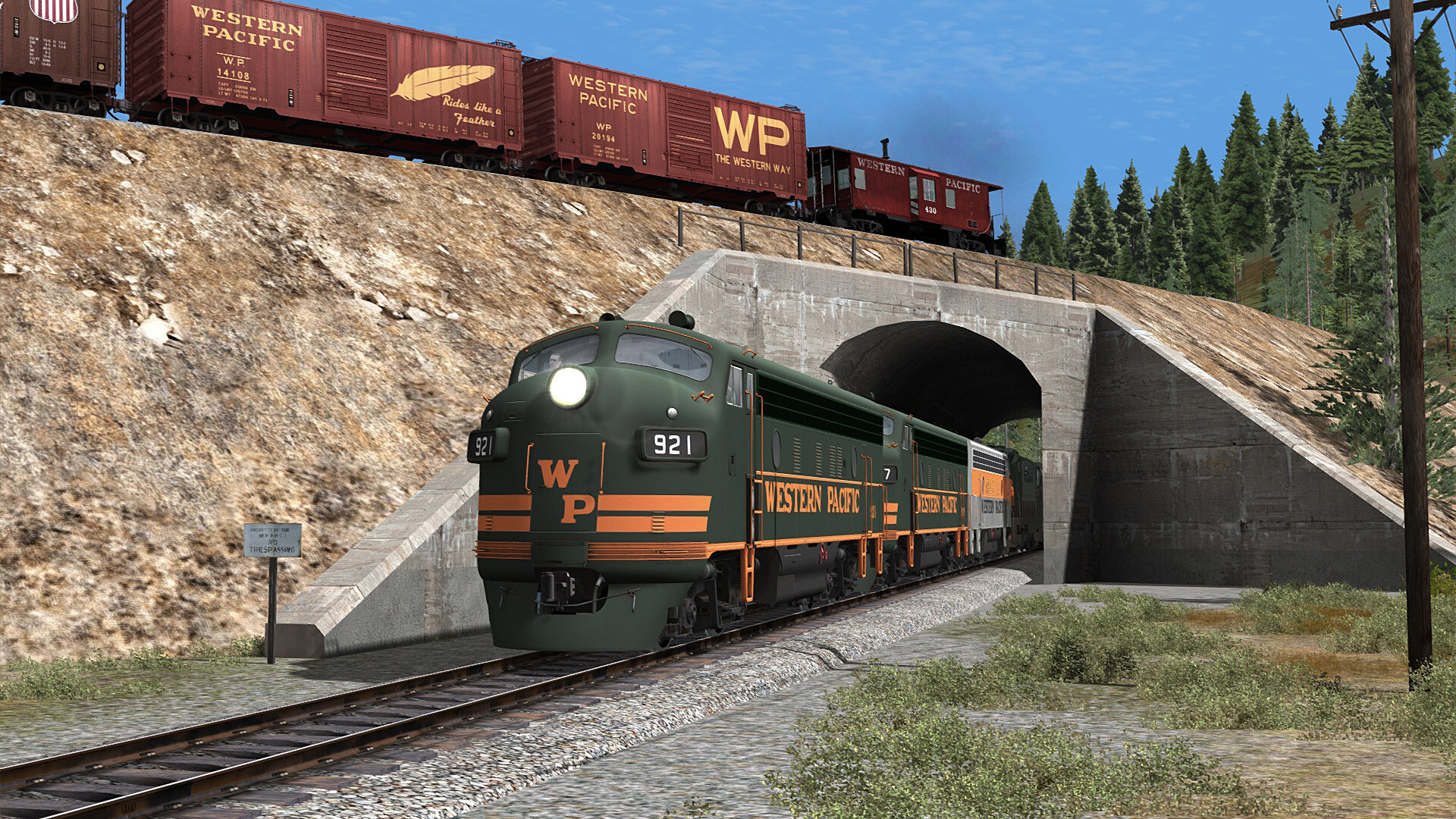 Train Simulator: Feather River Canyon Enhanced: Oroville – Portola
