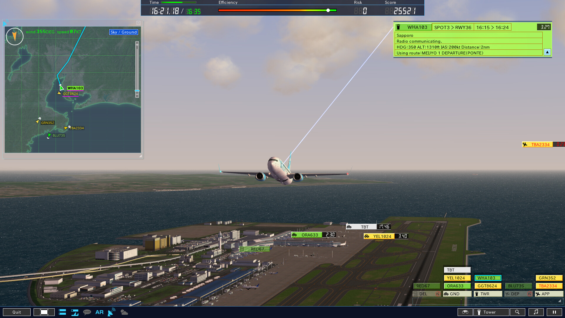 I am an Air Traffic Controller 4: Airport Nagoya – RJGG
