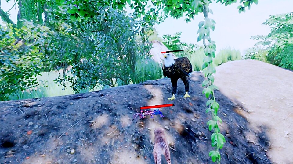 Forest Showdown: Cat Hero Battle