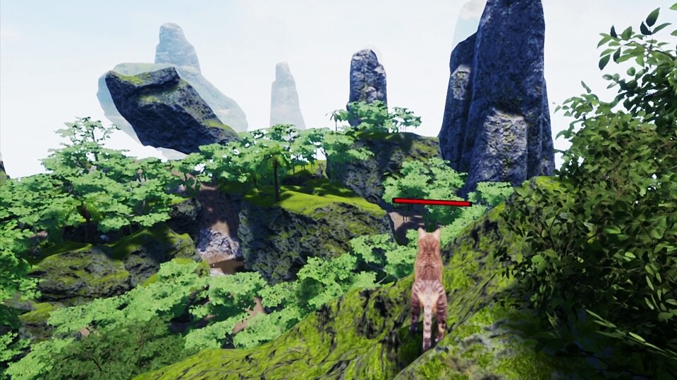 Forest Showdown: Cat Hero Battle