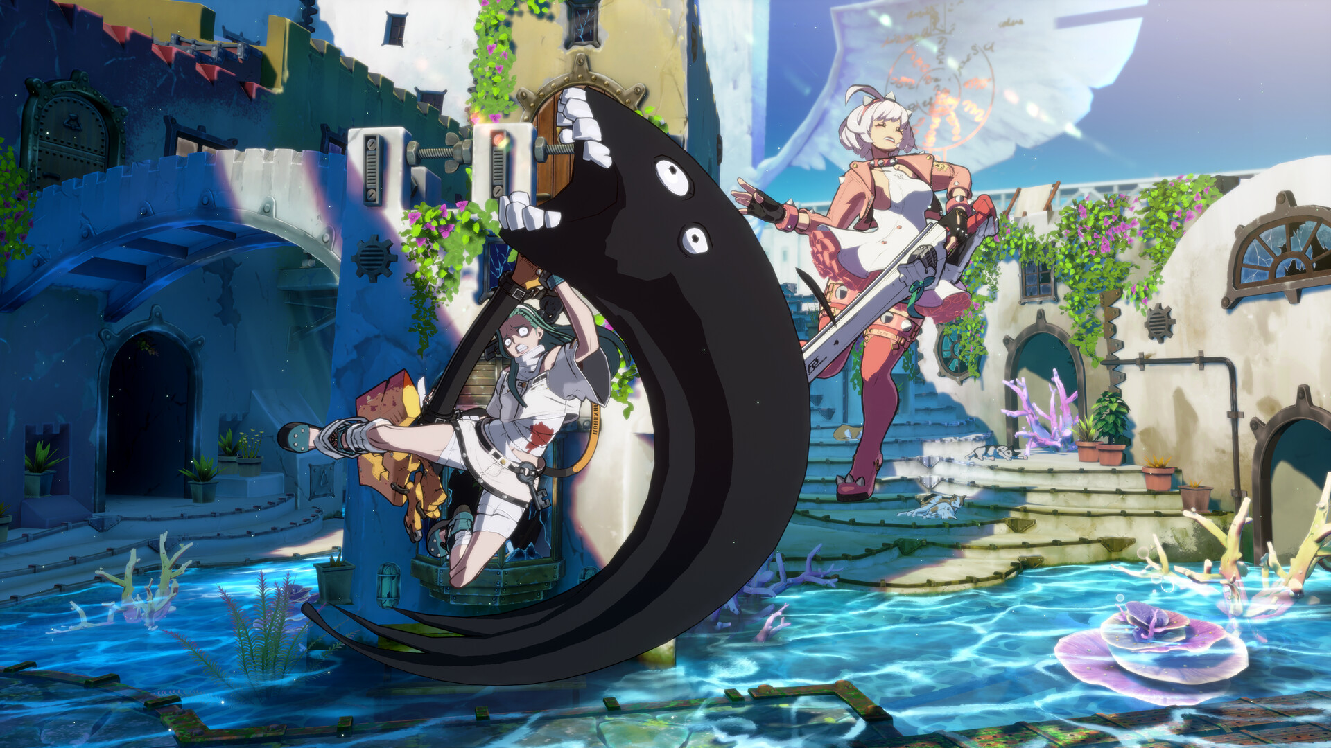 Guilty Gear: Strive – Additional Battle Stage: Fallen Prayer, Engulfed Lives