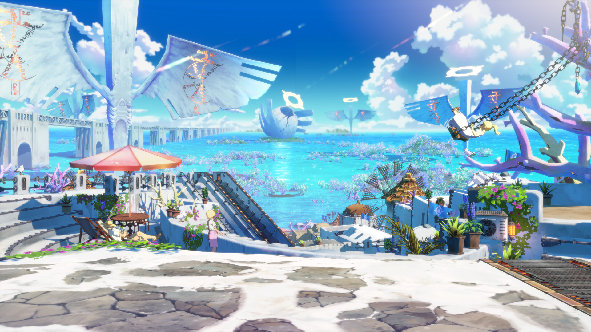 Guilty Gear: Strive – Additional Battle Stage: Fallen Prayer, Engulfed Lives