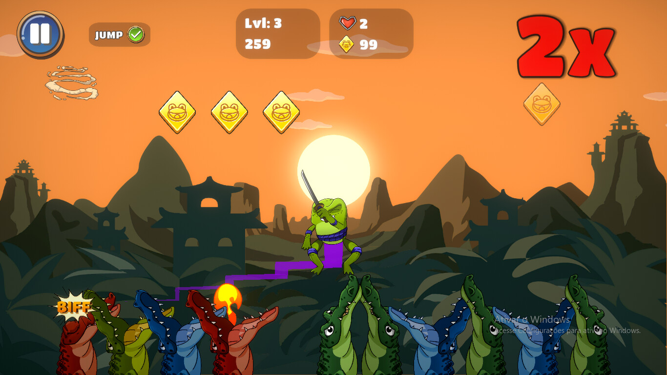 Ninja Frogs