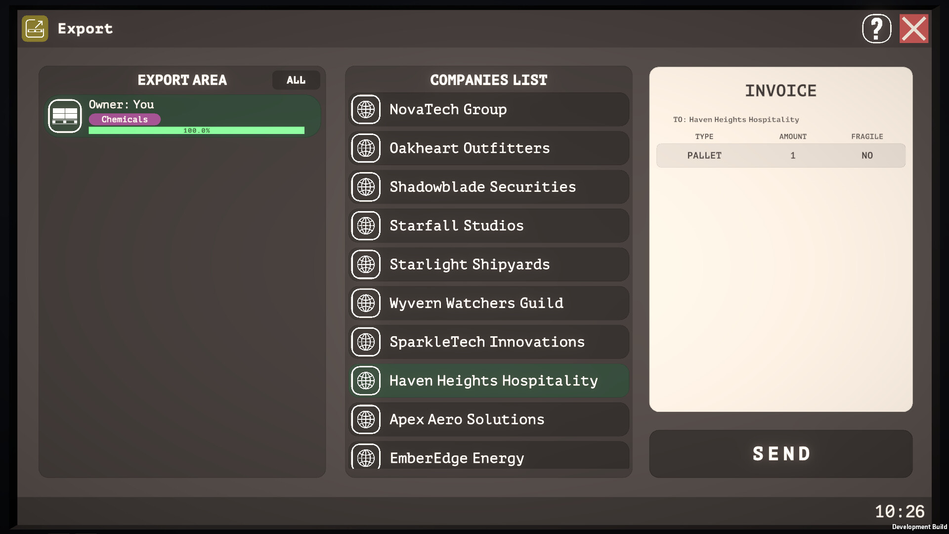 Warehouse Manager Simulator
